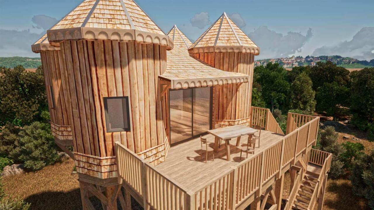 Roulottes Au Pied Du Vercors سان-جان-أون-رويان المظهر الخارجي الصورة