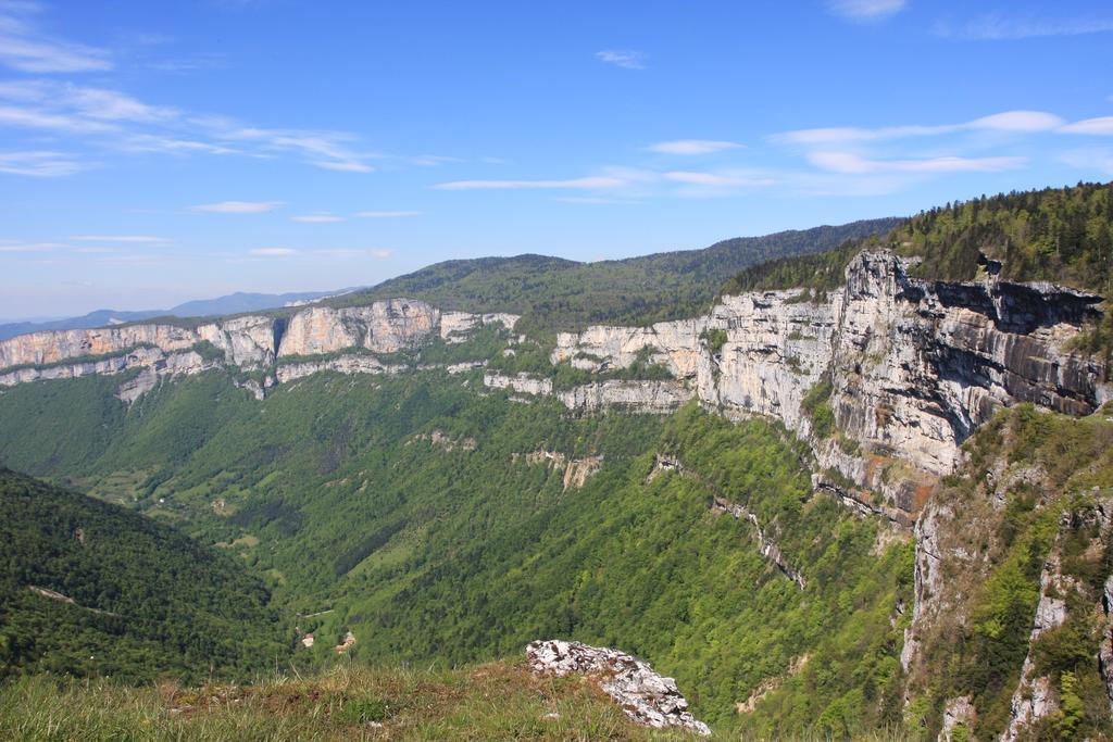 Roulottes Au Pied Du Vercors سان-جان-أون-رويان المظهر الخارجي الصورة